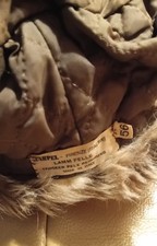 Pelzmütze Echtfell, Größe 55, Unisex, Schapka Russische