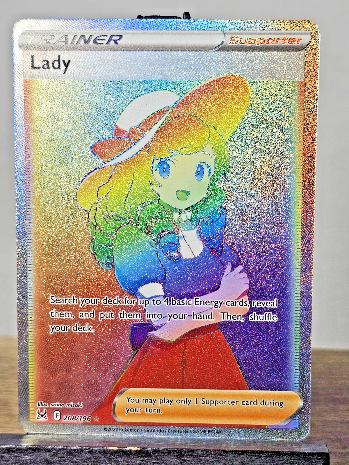 Lady (Full Art) Ultra Rare SWSH11: Lost Origin 193/196 NM