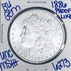 1886 BU UNCIRCULATED MORGAN SILVER DOLLAR AUTHENTIC U.S. MINT FREE SHIPPING 6273