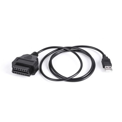 Automobile OBD2 16 Pin to USB Automobile Diagnostic Tools OBDII Male Cable fo...