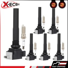 6 For 18 19 3.5l V6 Ford Expedition F-150 Navigator Ignition Coil Spark Plug New