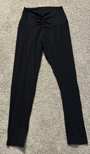 OFFLINE by Aerie REAL ME 7/8 High Rise Black Leggings Women Size M