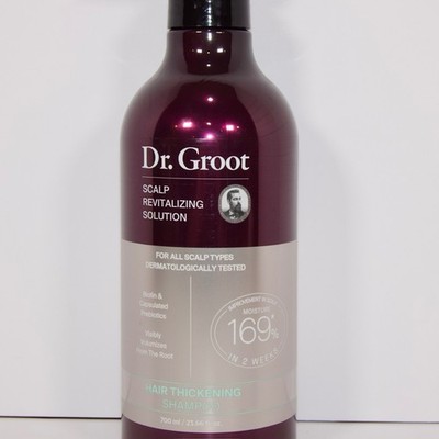 New Dr. Groot Scalp Revitalizing Solution Hair Thickening Shampoo 23.66oz 700mL