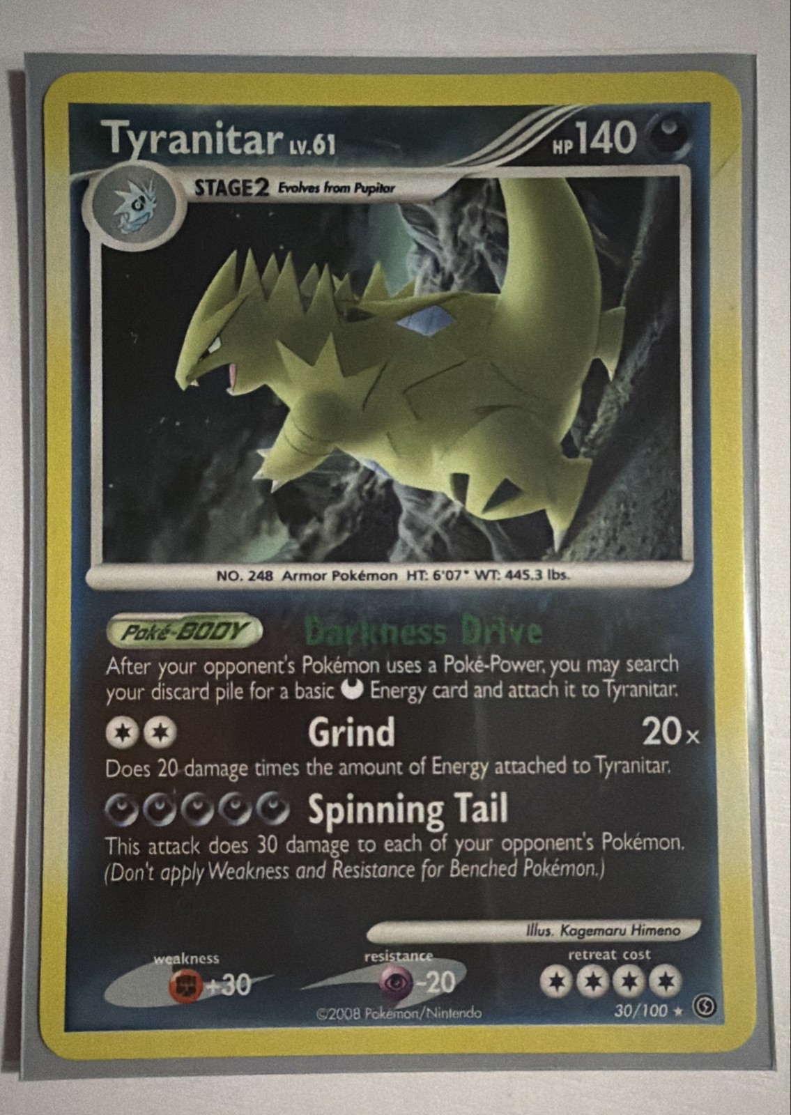 Tyranitar 30/100 Stormfront Regular