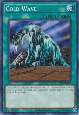 YuGiOh! - Cold Wave - Pharaoh's Servant - 25th Anniversary - PSV-EN062- NM/M