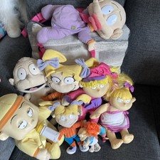 Nickelodeon Rugrats 1997 Vintage Plush Mayte  Nickelodeon Lot of 9