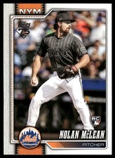 2026 Topps Series One Baseball - #214 Nolan McLean