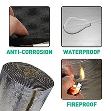 200mil 36.16 Sqft Car Sound Deadener Deadening Mat Noise Heat Shield Insulation.