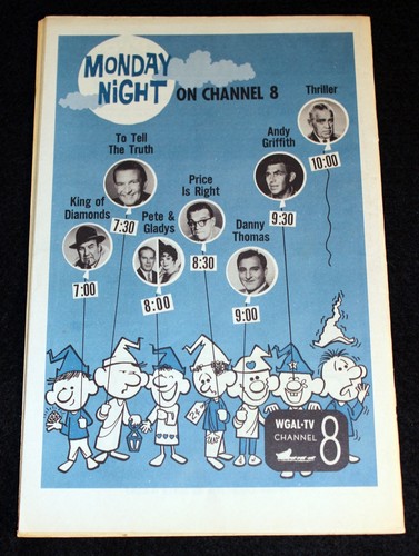 Walt Disney Wonderful World of Color October 1961 Sunday News TV Week Magazine - Picture 3 of 8