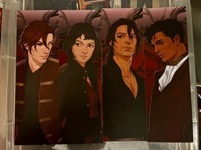 A Darker Shade Of Magic Bookmarks Illumicrate Merwild