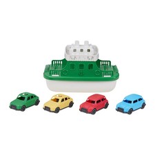 Ferry Boat Car Carrier with 4 Mini Cars Kids Bath Swimming Toys Floating Vehicle