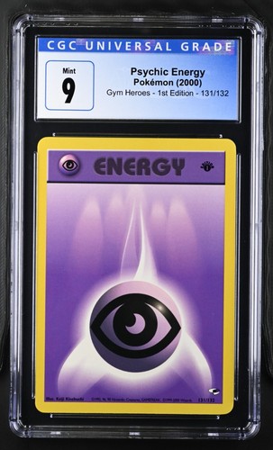Psychic Energy (1st Edition) graded CGC 9 for sale on eBay