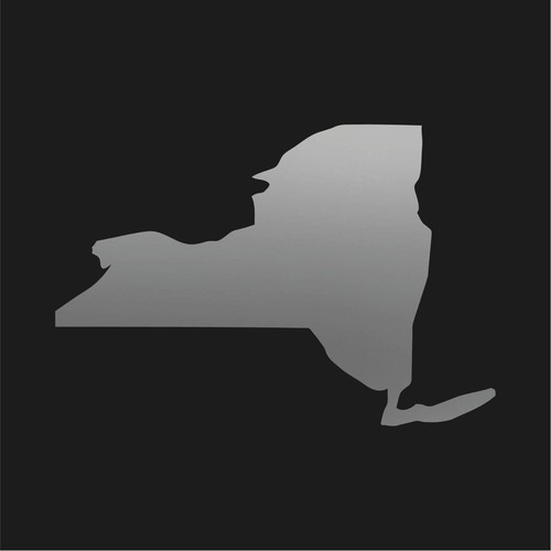 New York state Outline Vinyl Decal Car Window Laptop NY Sticker - Picture 5 of 7