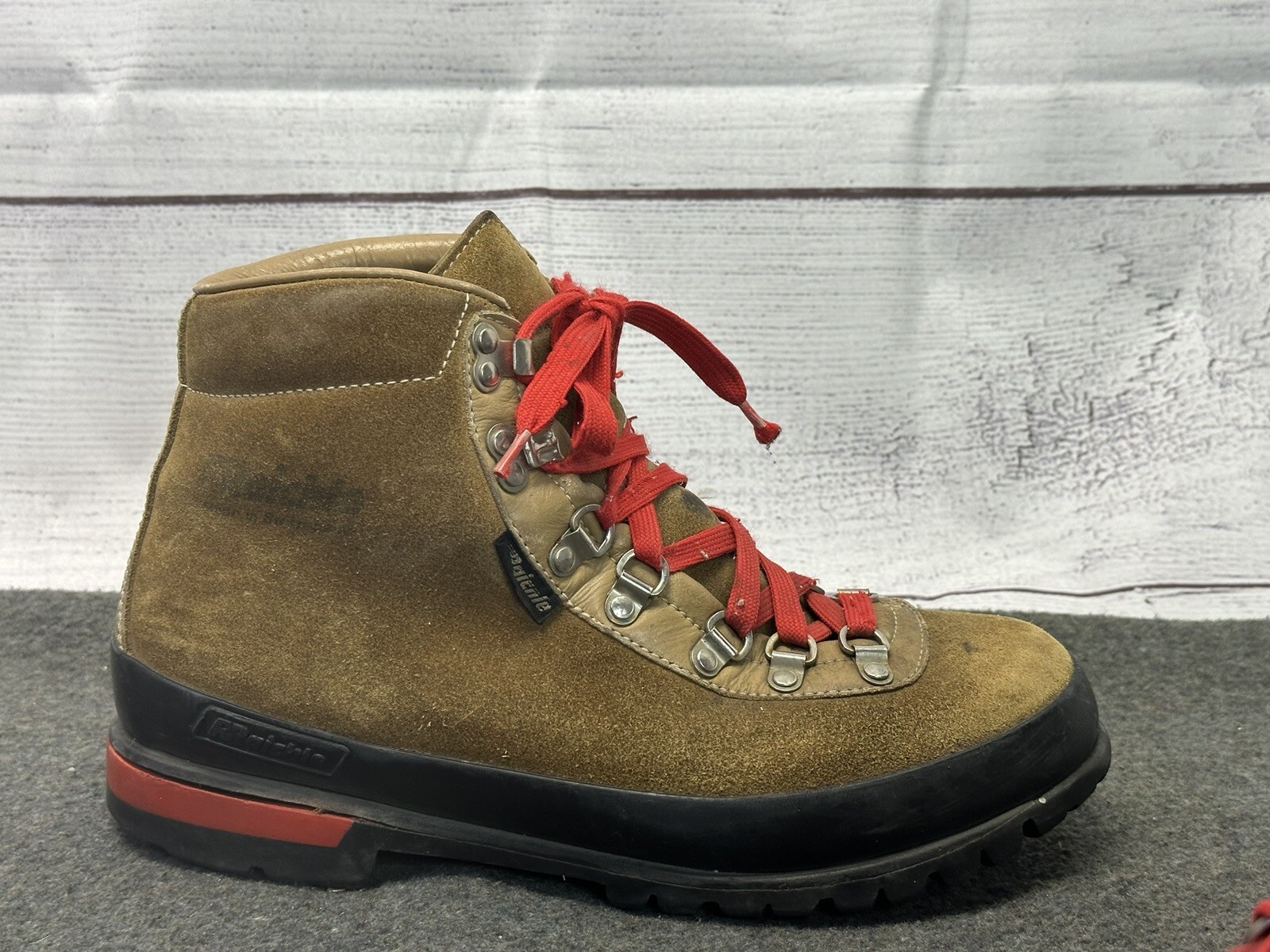 Vintage Raichle Leather Mountaineering Hiking Boots Men’s Size 9 M eBay