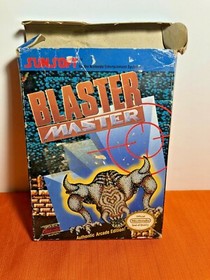 Blaster Master  NES Cartridge case & manual 