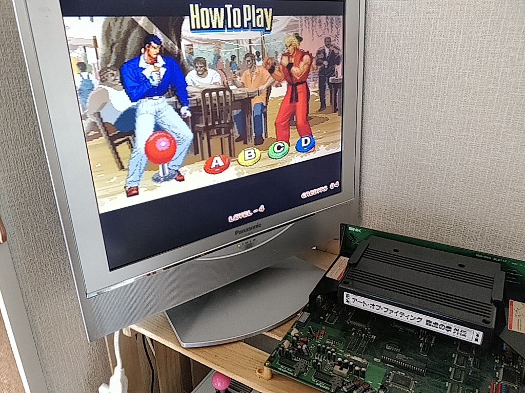 Art Of Fighting 3 Jap Neo Geo MVS. 100% Legit