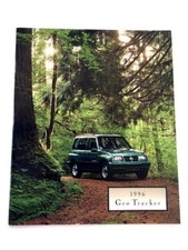 1996 Chevrolet Geo Tracker 20-page Vintage Sales Brochure Catalog - Chevy 1996 Chevrolet Geo Tracker 20-page Vintage Sales Brochure Catalog - Chevy
