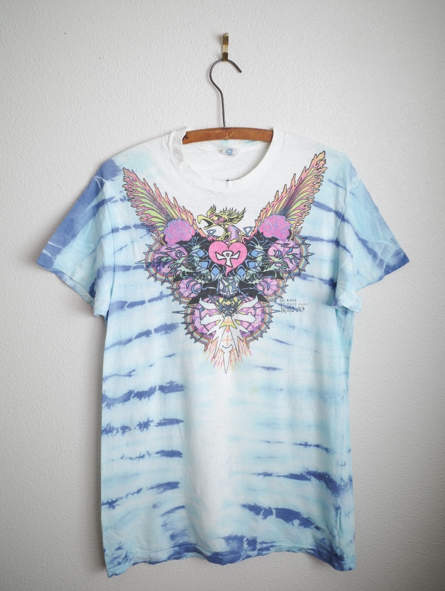 Vintage 1983 Mikio Shirt Size Large Grateful Dead Tye Dye