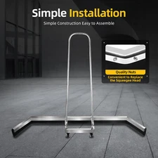 Floor Water Squeegee Eva Foam Blade Water Sweeping Tennis Court Market Surface