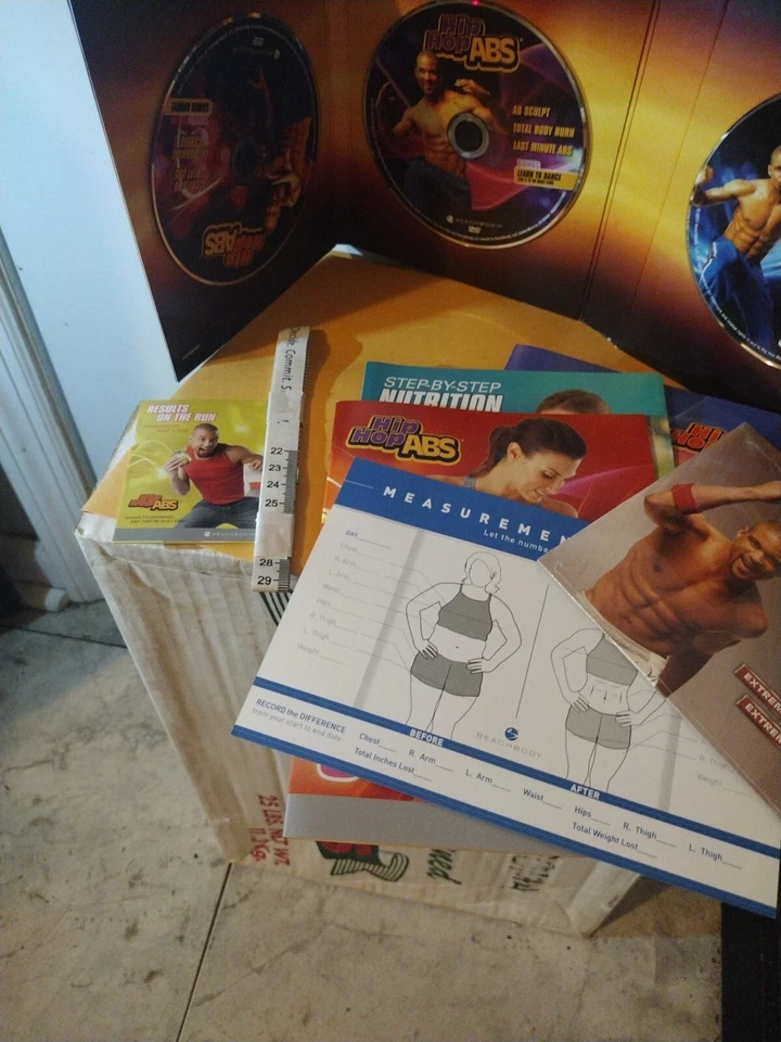 Shaun T's Hip Hop Abs - The Ultimate Ab Sculpting System Beachbody DVD Set New  - Image 4 of 4