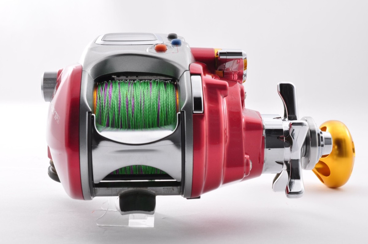 Daiwa Seaborg 300FB Electric Fishing Reel Near Mint Custom Knob