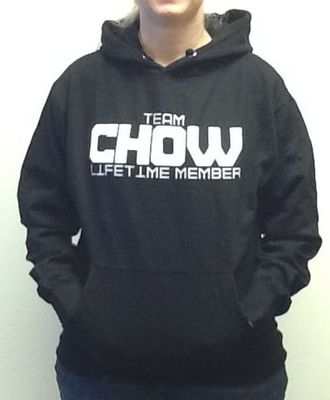 TEAM CHOW LIFETIME MEMBER HEAVYWEIGHT HOODED SWEATSHIRT WITH POCKETS