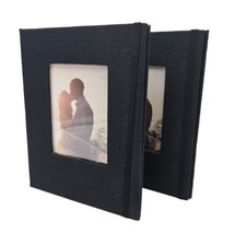 2 Pack Black Photo Album 4x6 Photos Book 26-Page Holds 52 Pictures