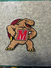 Maryland Terrapins 4" Iron/Sew on Embroidered Patch