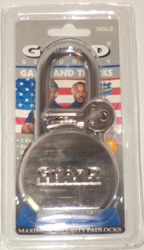 Guard Security 365LSKA2 Padlock 2-5/8 inch Steel L/S-Lska2,