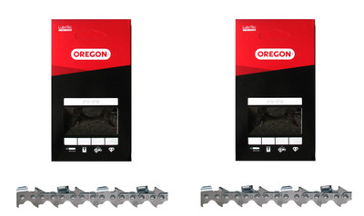 Oregon Saw Chains for Husqvarna 327PT5S Pole Saw 10'' Bar 1/4''-1.3mm, 25AP058G(2)