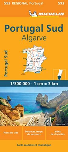 Portugal South - Algarve (593): Wegenkaart Schaal 1 ... - Bild 1 von 2