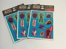 Vintage Hallmark Lucas Film Star Wars Episode 1 Stickers-4 Sheets-NEW Lot Of 3