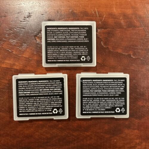 Lot of 3 New Mary Kay (2) Hazelnut Chromafusion EyeShadow 107606 + (1) Bronze - Picture 2 of 2