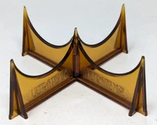 Rare Vintage Robinson Ultratemp Amber Plastic Potato Cooker Baker Spike USA