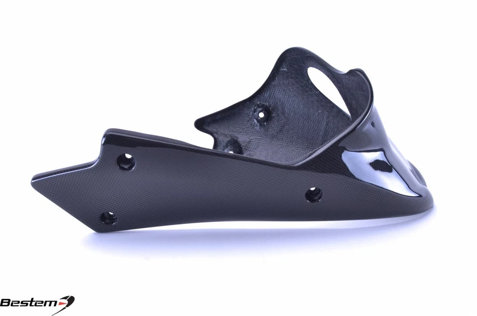Carenado inferior protector de vientre de fibra de carbono Buell XB9 XB12 S R XB12R Foto 3 de 4