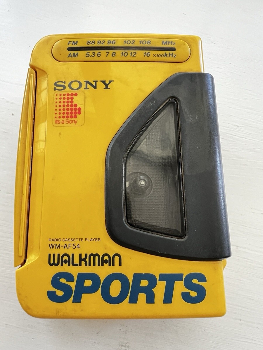 Sony WM-AF54 WalkMan Sport Radio Cassette Player Working | eBay