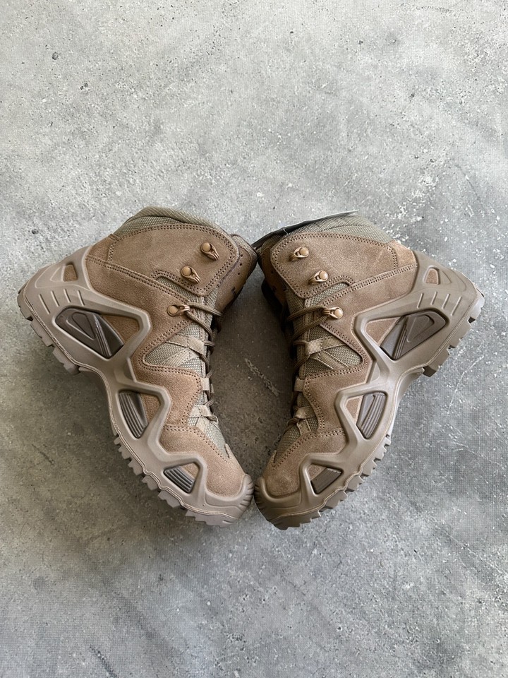 LOWA ZEPHYR GORETEX MID WATERPROOF TACTICAL BOOTS MEN'S SIZE US 11 UK