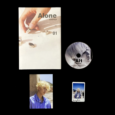 SEVENTEEN 4th mini album Al1 Alone 01 ver. Jeonghan complete set +