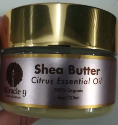 Miracle 9 Touch Of Nature Shea Butter Citrus Essential Oil 4oz