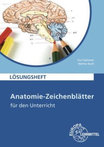 Thumbnail - Anatomie-zeichenblätter Für Den Unterricht, Lösungsheft Deutsch Und