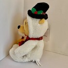 Winnie the Pooh Snowman - Mini Bean Bag Plush 8" -  the Disney Store -New w/ Tag — photo 4