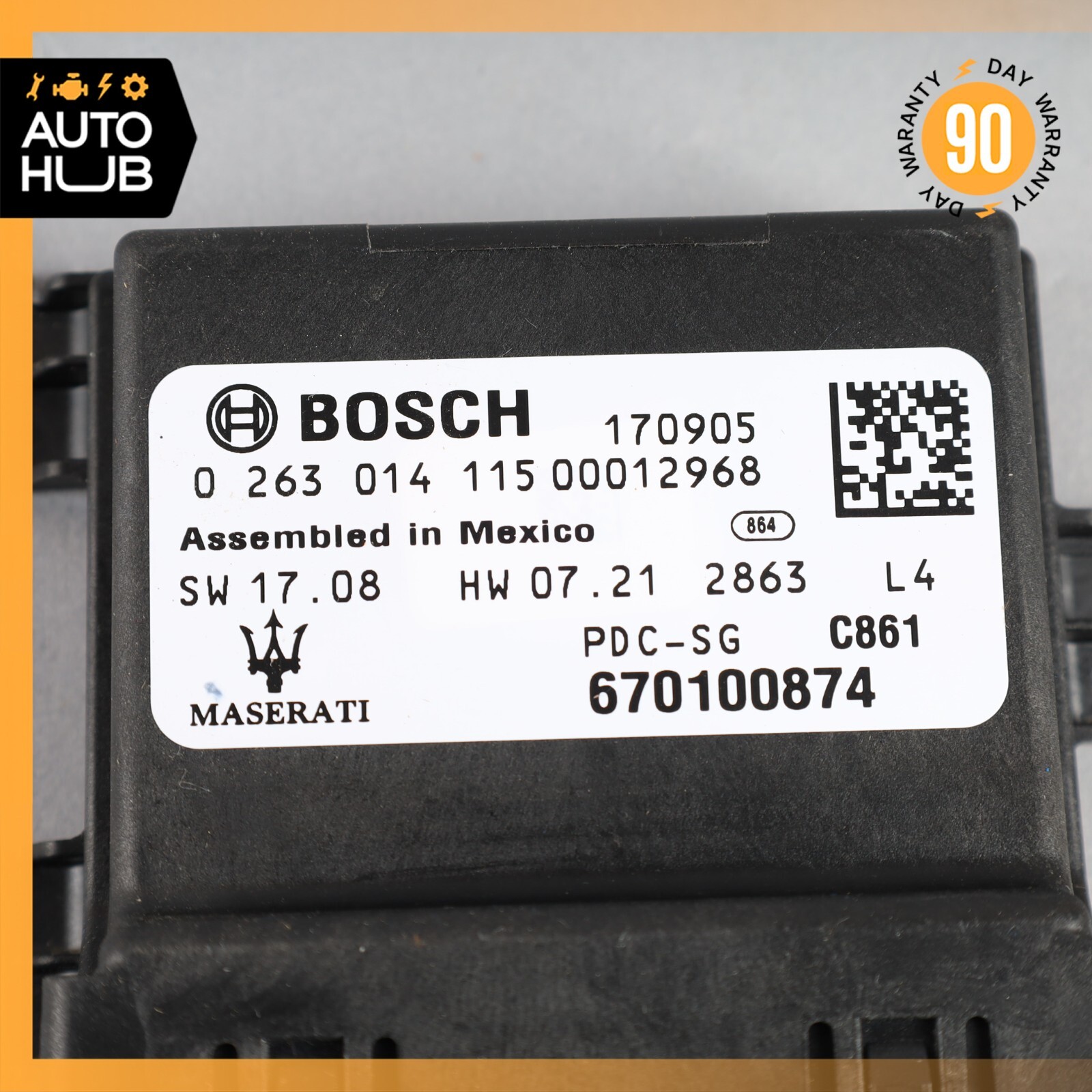 14-20 Maserati Quattroporte M156 Park Parking Assist Control Module OEM