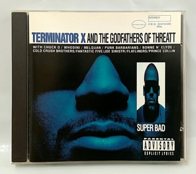 CD) Terminator X & The Godfathers Of Threatt – Super Bad, OG, 314 