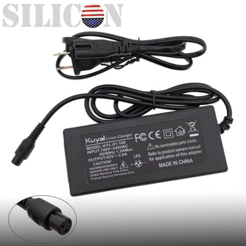 42V 2A Adapter Charger For Balancing Electric Scooter SWAGTRON T580 T1 T5 T6 T8 - Foto 1 di 5