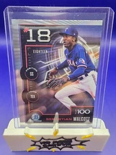 2025 Bowman - Bowman Scouts Top 100 Chrome Sebastian Walcott #BTP-18 (RC)