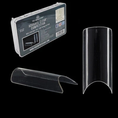 Pro Impressions Advance Competition® Clear Smile Nail Tips - Well Less