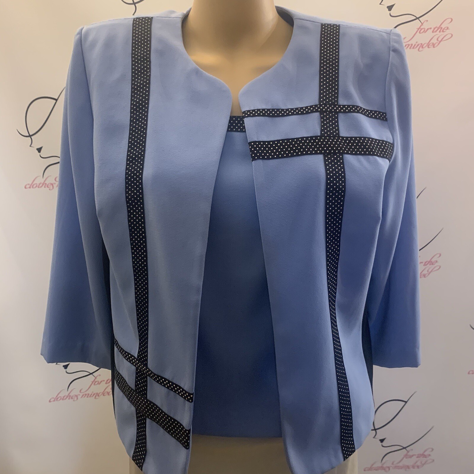 Petite Perceptions.  Size L?  Open Front Jacket w… - image 2