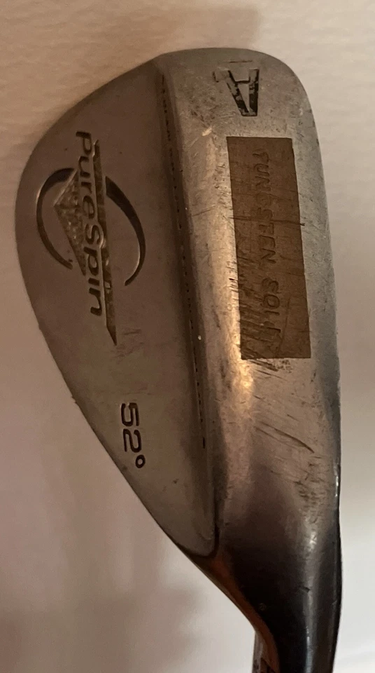 Pure Spin Diamond Face Scoring 52 A Gap Wedge RH Steel Shaft - Image 3 of 4