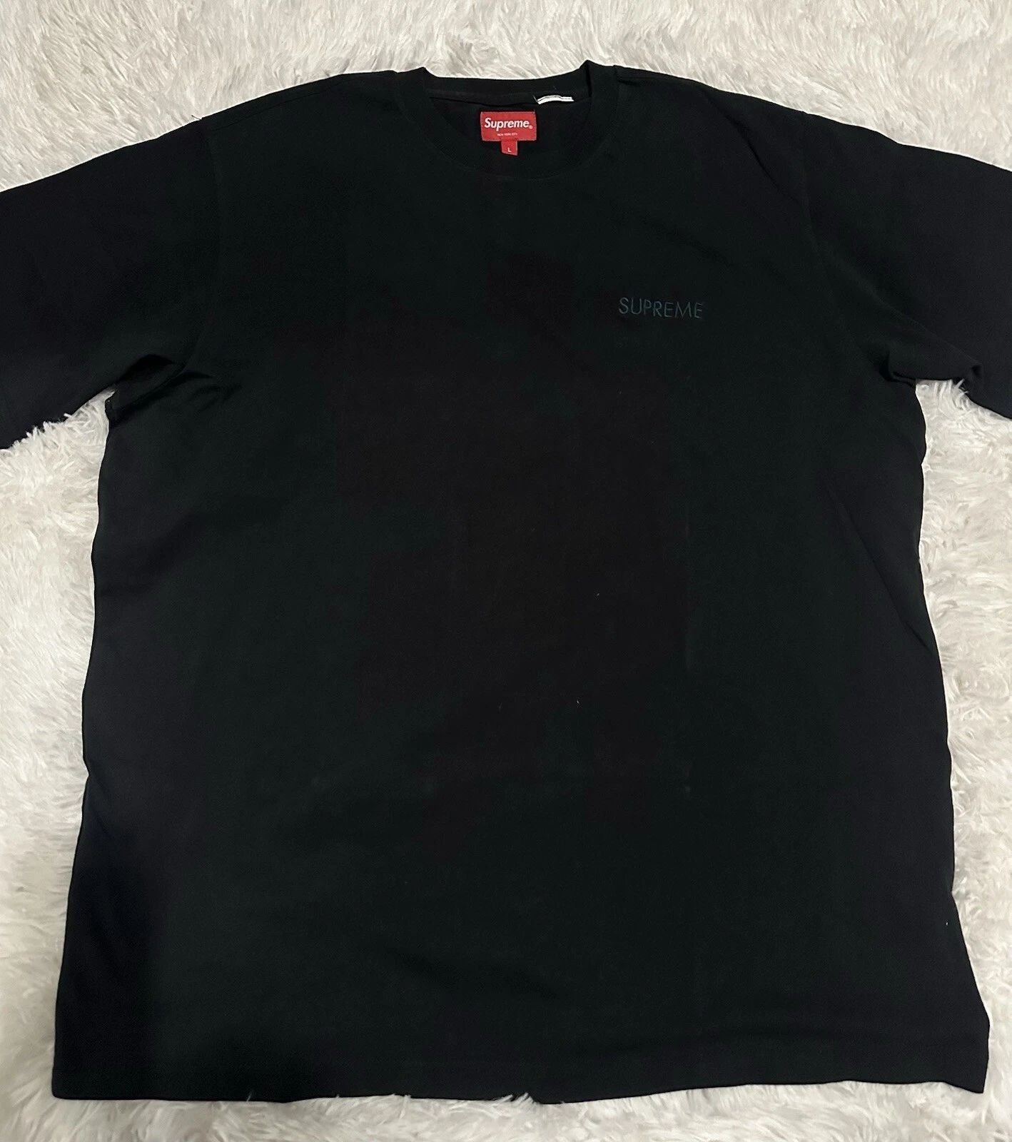 Haut chemise Supreme Capital S/S couleur noir taille L