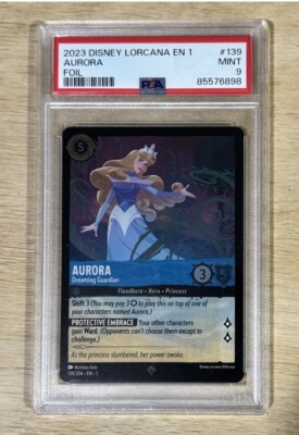 Disney Lorcana Aurora Dreaming Guardian Super Rare Foil 139/204